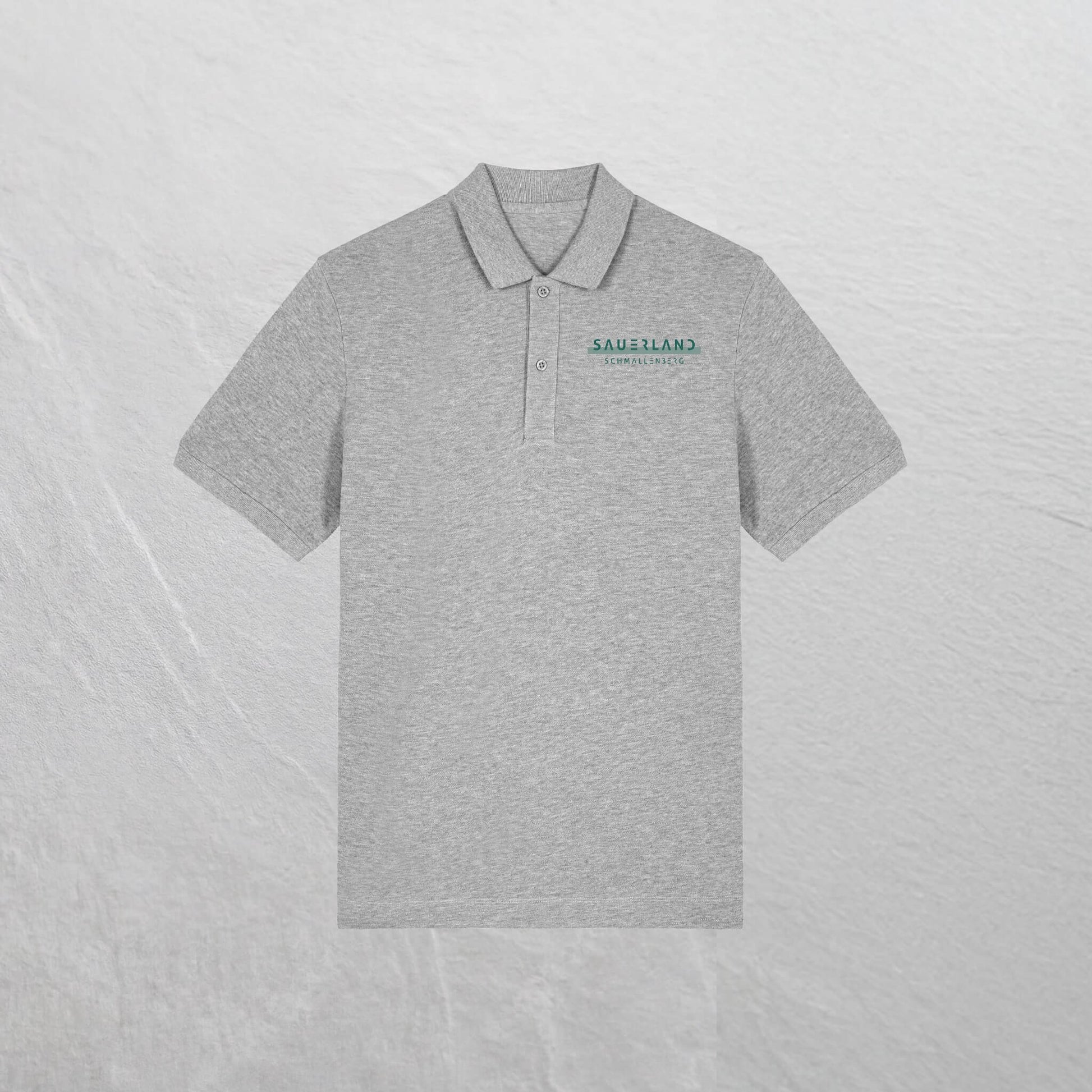 Produktfoto des SAUERLANDesign schützenfest Poloshirt in heather grey