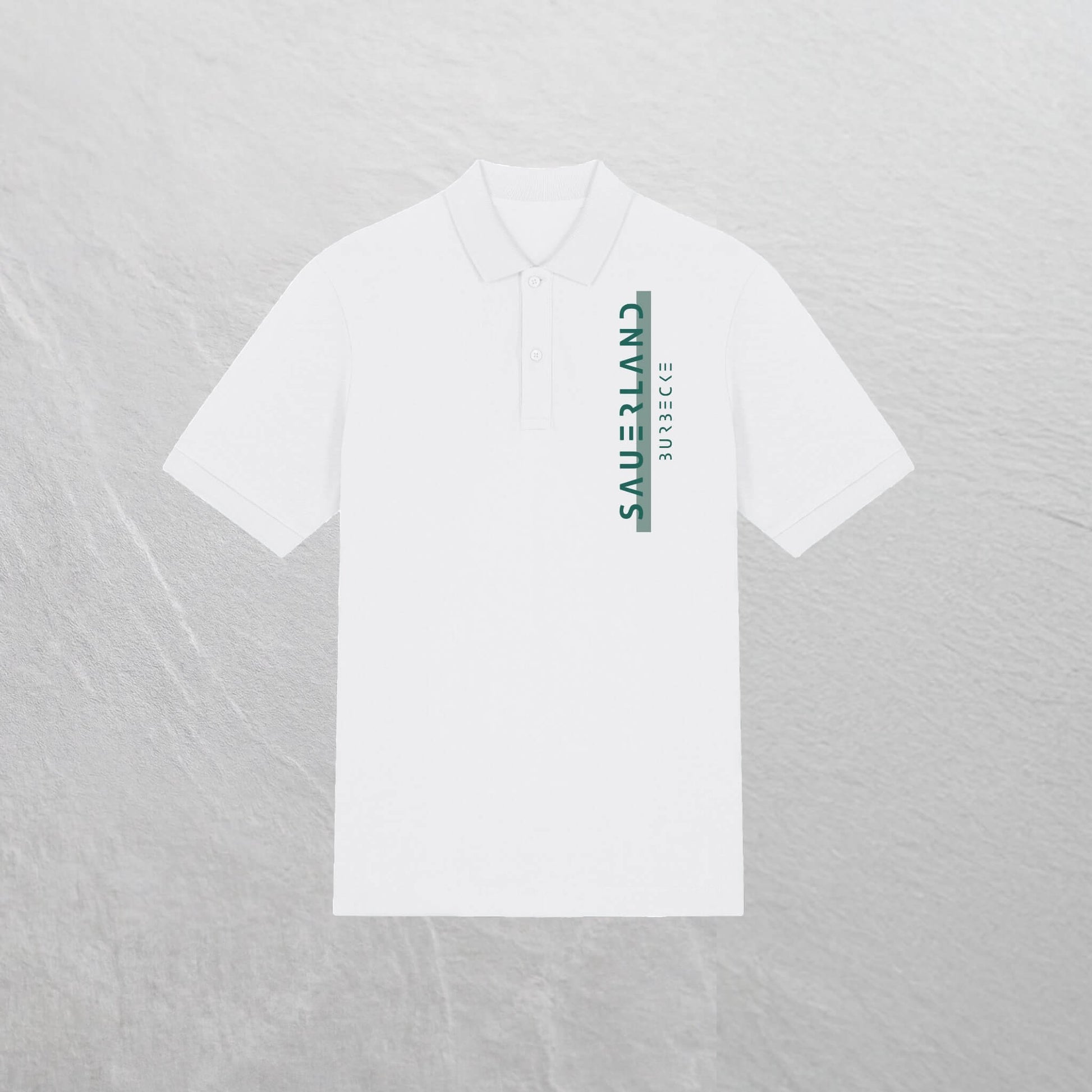 Produktfoto des SAUERLANDesign schützenfest Poloshirt „big print“ in weiß