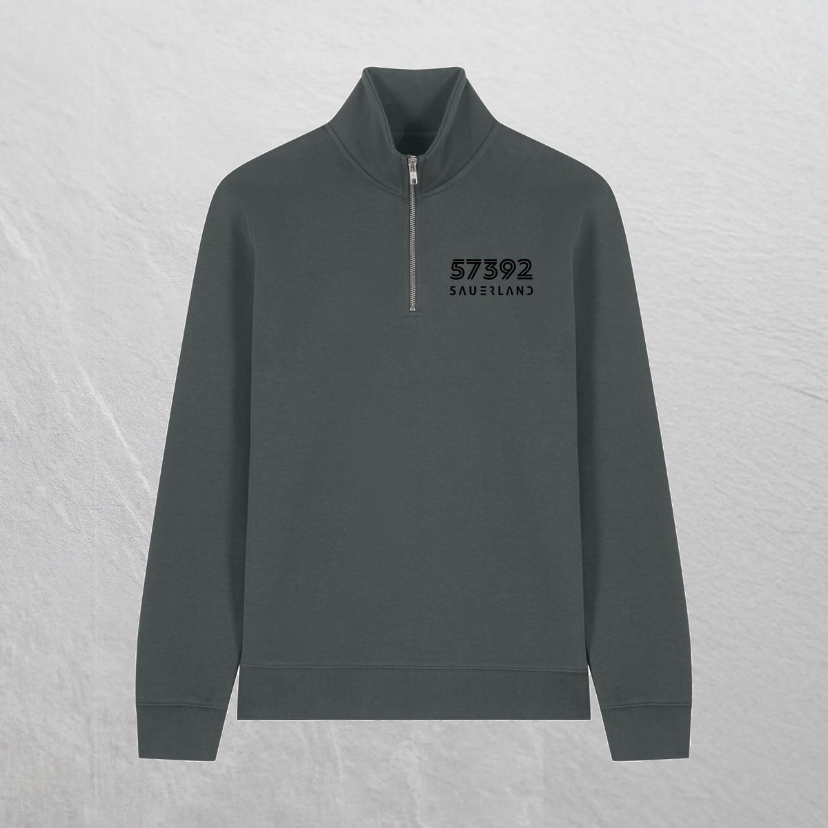 Produktbild des neuen Sauerland ZIP-Pullovers in Grau